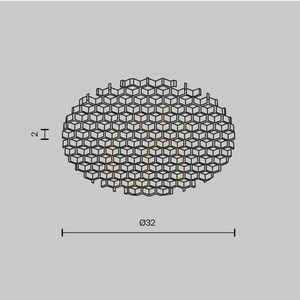Akcesoria do lampa wbudowana HoneyComb001-D32 Maytoni Maytoni small 4
