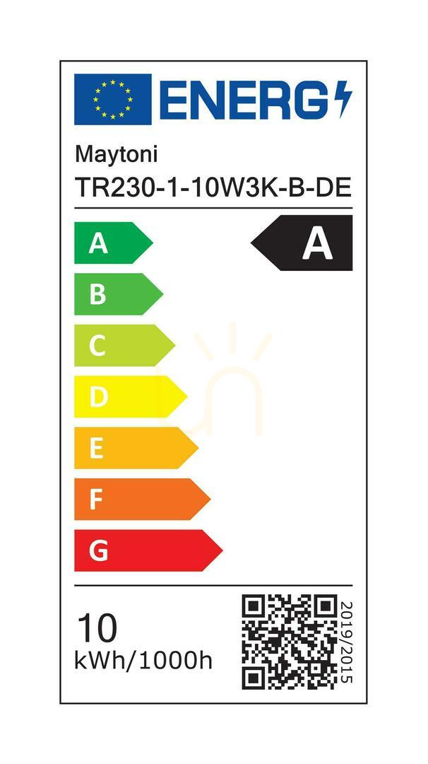 Obejrzyj Lampa do szynoprzewodów ZERO TR230-1-10W3K-B-DE Maytoni Lampa do szynoprzewodów ZERO TR230-1-10W3K-B-DE Maytoni
