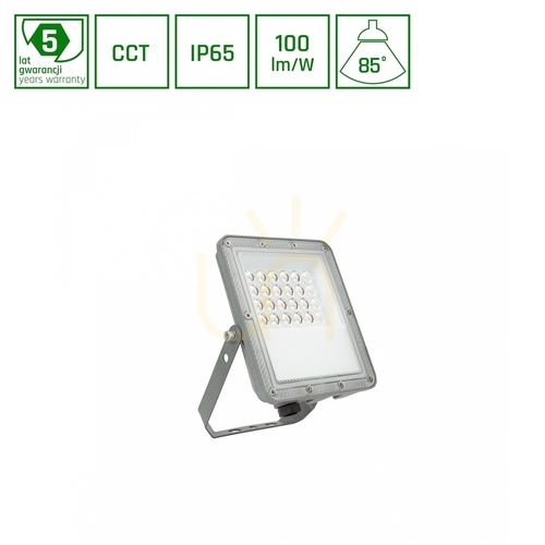 Sprawdź Naświetlacz LED Noctis Max CCT 20W 230V IP65 175x134x28mm Szary 5 Lat Gwarancji