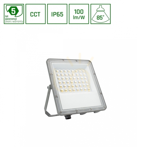 Sprawdź Naświetlacz LED Noctis Max CCT 50W 230V IP65 207x174x28mm Szary 5 Lat Gwarancji