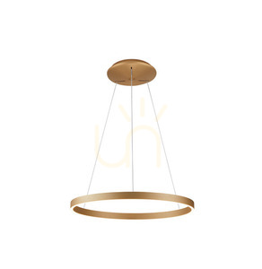 Lampa Wisząca Azzardo ANDREA 80 3000K DIMM (30W+50W) Złoty small 1