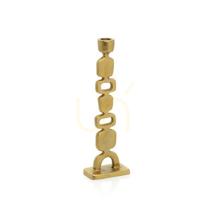 Świecznik złoty BAZAR BIZAR 30,5 cm small 4