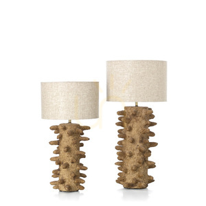 Lampa stołowa The Spiketacular Mud L Tall Table Lamps Handmade small 3