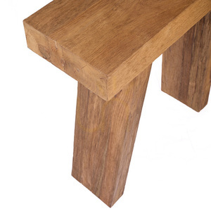 Konsola Bazar Bizar The Stance z drewna tekowego, naturalna, 86 cm small 2