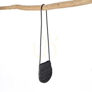 wazon dekoracyjny czarny 77 cm 20x4 cm small 3