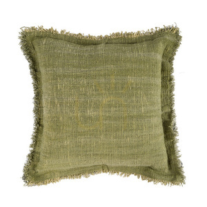 Poszewka na poduszkę Jungle Fringe 50x50 cm zielona small 6