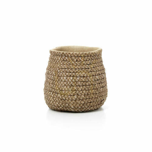 Sprawdź Doniczka pleciona naturalna M Planters
