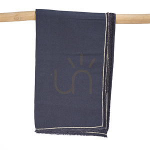 Obrus lniany The Tuscany Black Natural - 150 x 300 cm small 6