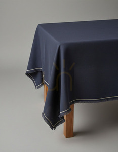 Obrus Tuscany Black Natural 150x250 Table Linen small 1