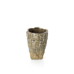 Wazon dekoracyjny kamienny szary S The Rock Texture small 3