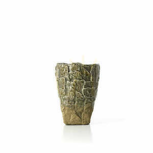 Wazon dekoracyjny kamienny szary S The Rock Texture small 0