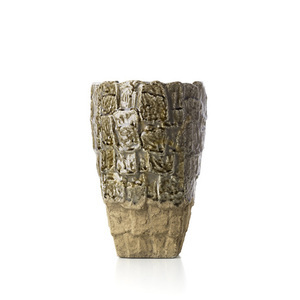 Wazon dekoracyjny Rock Texture Grey Stone L small 4