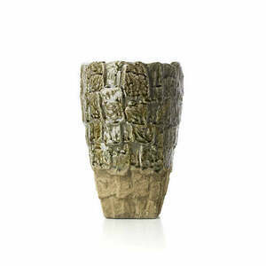 Wazon dekoracyjny Rock Texture Grey Stone L small 0