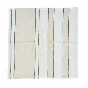 Serwetka Provence Natural Black White 45x45 cm small 1
