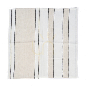 Serwetka Provence Natural Black White 45x45 cm small 6