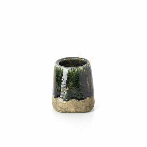 Sprawdź Doniczka The Moss Conical Concrete Green S 17x17x18,5 cm