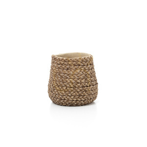 Doniczka pleciona naturalna S Planters small 2