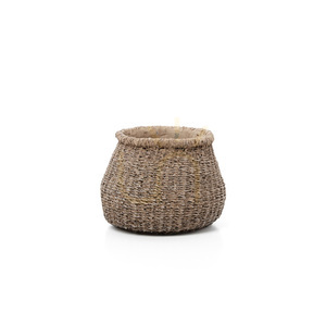 Doniczka Planter Faux-Puff Brown S small 2