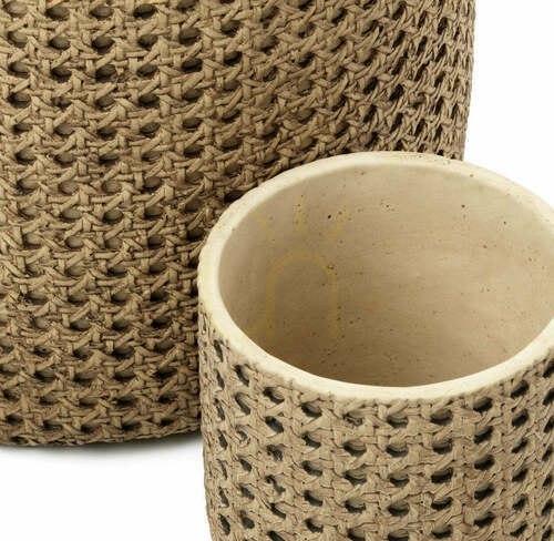 Sprawdź Doniczka RattanRock Natural S 12,5 cm