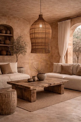 Sprawdź Lampa Wisząca The Woven Bell Dark Walnut XL Oversized Collection