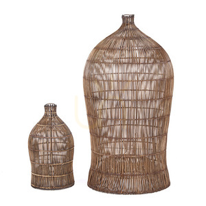 Lampa Wisząca The Woven Bell Dark Walnut XL Oversized Collection small 3
