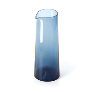 Karafka szklana Azure niebieska 26 cm small 6