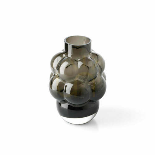 Sprawdź Wazon szklany The Grape Dark Grey M Glass Collection
