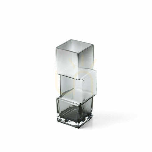 Sprawdź Wazon szklany Rummikub Dark Grey M Glass Collection