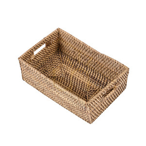 Koszyk wiklinowy naturalny 33x22x13 cm Baskets small 6