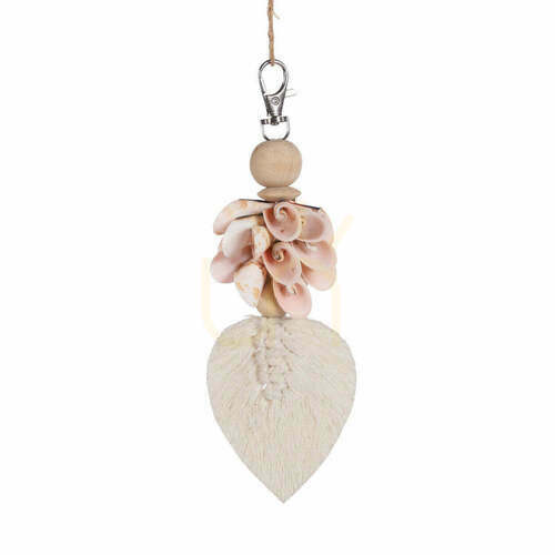 Sprawdź Brelok Shiva Shell różowo-biały