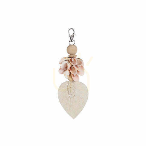 Sprawdź Brelok Shiva Shell różowo-biały