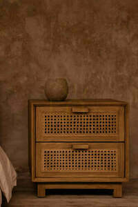 Figurka The Harmony Nightstand Natural 48x51x48 cm small 1