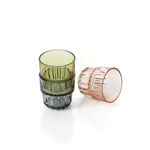 Szklanka faceted tumbler Blush small 7