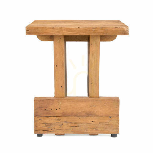 Sprawdź Taboret Suku Block Natural 40x40x45 cm