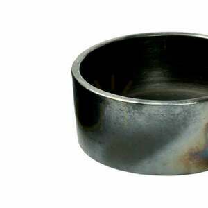 Cylindryczna misa terakotowa Bazar Bizar Burned czarna M 15x15x6 cm small 1