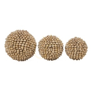 Kula dekoracyjna Oluolu Shell Ball S 9 cm small 6