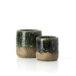 Doniczka Concrete Green 12,5 cm Handmade S small 3