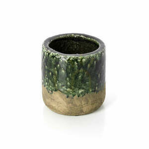 Doniczka The Moss Planter Concrete Green M 15x15x15 cm small 0