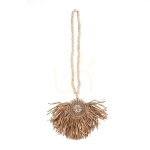 Dekoracja wisząca Bazar Bizar Raffia Tajoe Natural 73 cm BALE094N small 2