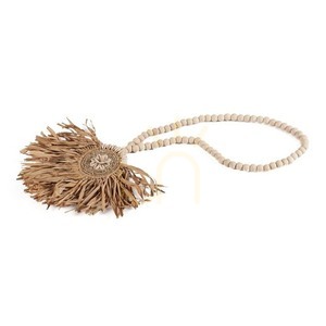 Dekoracja wisząca Bazar Bizar Raffia Tajoe Natural 73 cm BALE094N small 4