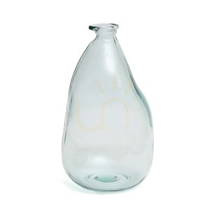 Wazon szklany BAZAR BIZAR Shudi niebieski 36 cm small 4
