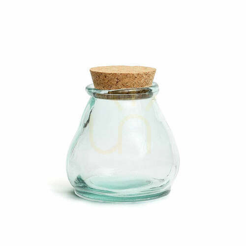 Sprawdź Szklany słoik Belly Blue M 12 cm