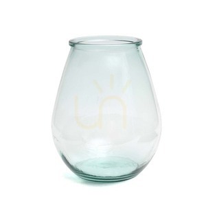 Wazon Qiezi Glass Collection niebieski M small 5