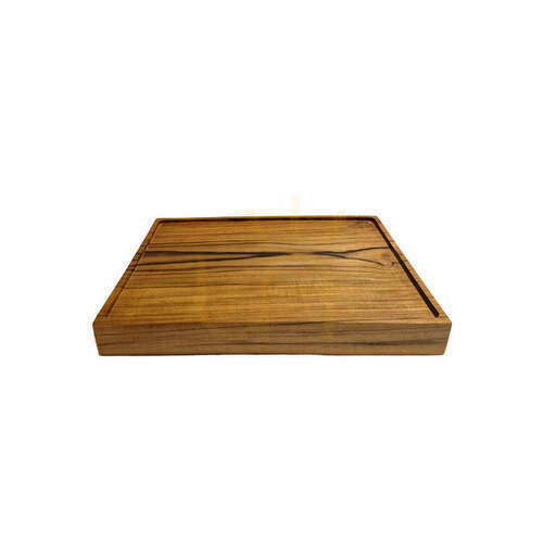 Sprawdź Talerz do serwowania z drewna tekowego Teak Root Collection natural 35x25 cm