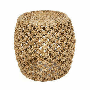 Taboret Dannih Natural 49x49x45 cm small 0