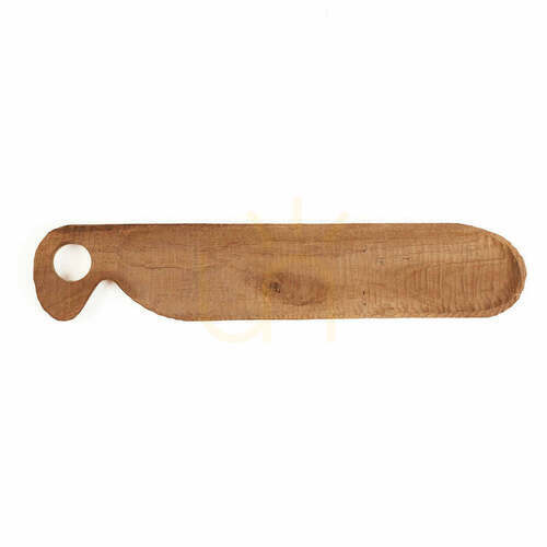 Sprawdź Taca na pieczywo z drewna tekowego Teak Root Collection Natural 45 cm