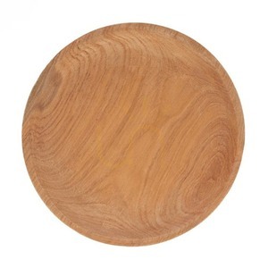 Talerz na ciasto Titik z drewna tekowego Natural, Teak Root Collection small 2