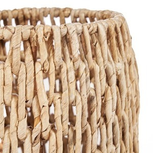 Kosz pleciony BAZAR BIZAR Louh Louh L, naturalny, 45x45x43 cm small 2