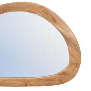 Lustro organiczne naturalne XL BAZAR BIZAR Mirrors small 3