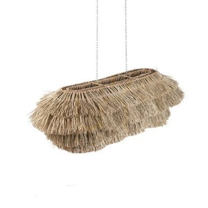 Lampa wisząca Nyang Nyang Natural 140x71 cm Handwoven Pendant Lamps small 3